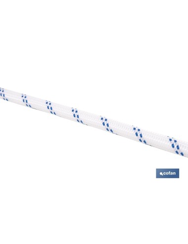 CUERDA TRENZADA POLI 14MM 50 MTS