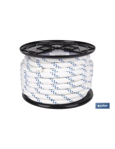 CUERDA TRENZADA POLI 16MM 25 MTS