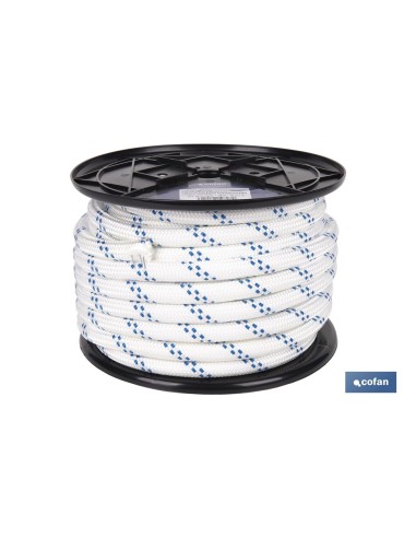 CUERDA TRENZADA POLI 16MM 25 MTS
