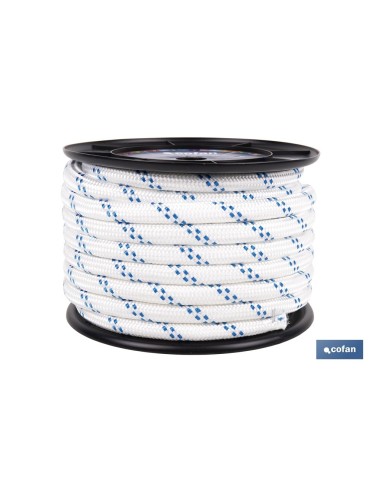 CUERDA TRENZADA POLI 18MM 20 MTS