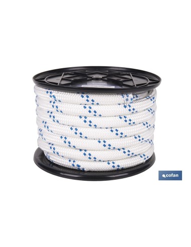 CUERDA TRENZADA POLI 20MM 15 MTS