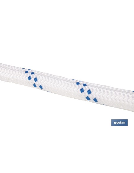 CUERDA TRENZADA POLI 20MM 15 MTS