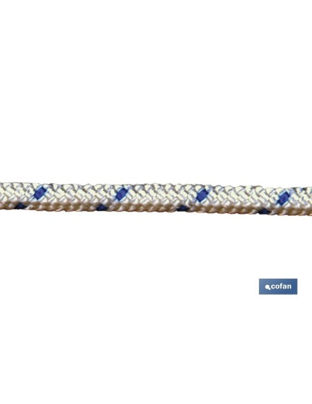 CARRETE CUERDA ESP. ARRANQUE 2.5 MM 100 MTS BCO