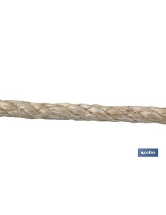 CUERDA SISAL 4 CABOS 10 MM 50 MTS NATURAL 2