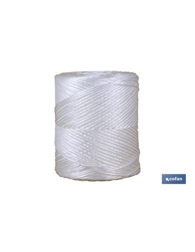 BOBINA HILO RAFIA/ 600 750 GRS BLANCO