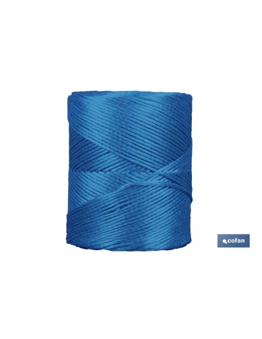BOBINA HILO RAFIA/ 600 750 GRS AZUL