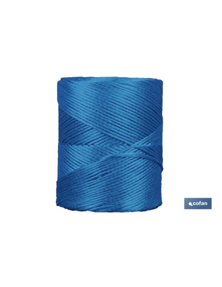 BOBINA HILO RAFIA/ 600 750 GRS AZUL