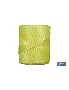 BOBINA HILO RAFIA/ 600 750 GRS AMARILLO