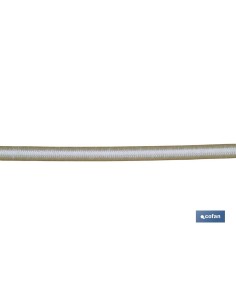CUERDA ELASTICA (Látex 1ª) 6MM 100 M. BCO 2