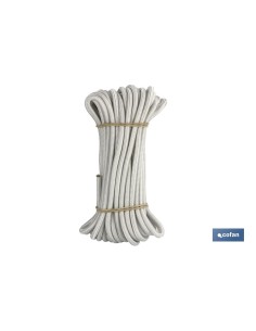 MADEJA CUERDA ELÁSTICA 8MM 10M BLANCO