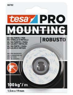 CINTA DOBLE CARA MOUNTING PRO ULTRA STRONG 1,5MX19MM
