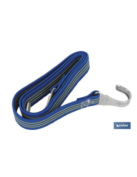 BLISTER PULPO ELASTICO PLANO 18 MM 2 MTS SURTIDO
