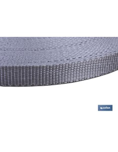 ROLLO CINTA PERSIANA 17MM X 50 M. GRIS 2