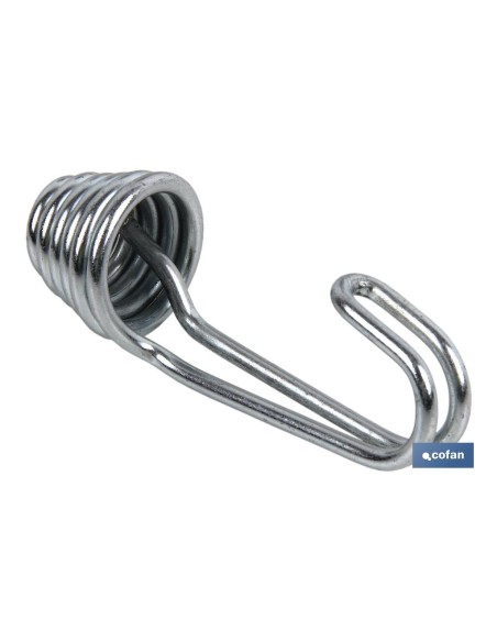 GANCHO DOBLE PULPO PARA CUERDA ELAST. 8 mm