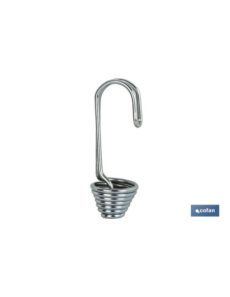 GANCHO DOBLE PULPO PARA CUERDA ELAST. 10 mm