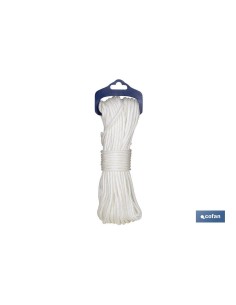 BLISTER MADEJA CORDON POLI 5MM 15M BLANCO