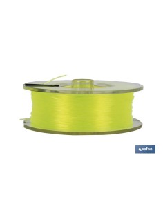 BLISTER HILO DE SEDAL 0.9 MM 100 MTS AMARILLO