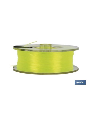 BLISTER HILO DE SEDAL 0.9 MM 100 MTS AMARILLO