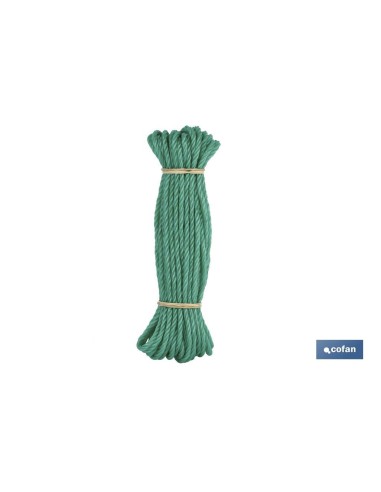MADEJA CUERDA PLÁSTICO 5MM 10M AZUL