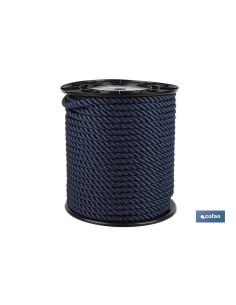 CARRETE CABO DE AMARRE 18 MM 100 M NAVY