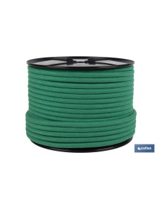 CARRETE ESCOTA NÁUTICA 10 MM 100 M VERDE