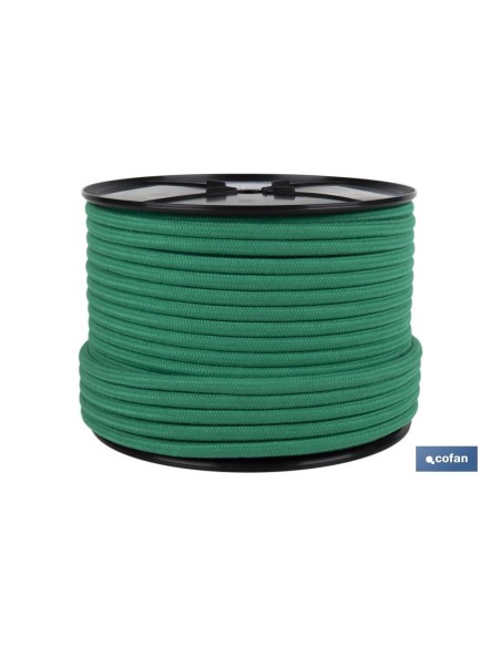CARRETE ESCOTA NÁUTICA 14 MM 100 M VERDE