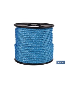 CARRETE DRIZA NÁUTICA 10 MM 100 M AZUL