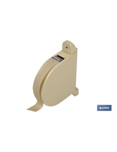 RECOGEDOR ABATIBLE PERSIANA MARFIL 6MX14 MM