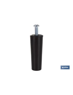 TOPE PERSIANA 60 MM MARRÓN CON TORNILLO M-6 VENTA UNITARIA