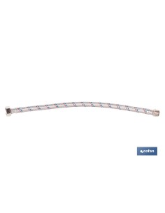 CONEXIÓN FLEXIBLE INOX PARA TERMO M1/2 - H3/4 50 CM.