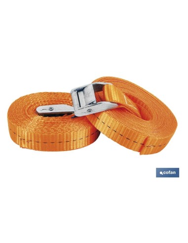 BLISTER 2 PZS TENSOR HEBILLA 500Kgs - 6Mts