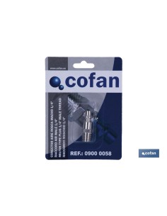 CONECTOR AIRE ROSCA MACHO 1/4 2