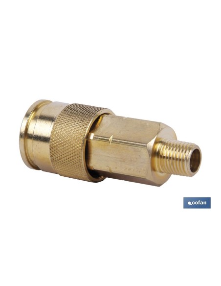 ENCHUFE RAPIDO MACHO 3/8 GRAN CAUDAL
