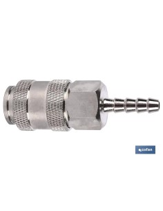 ENCHUFE RAPIDO UNIVERSAL ESPIGA TUBO 8 MM