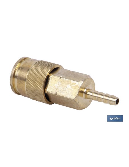 ENCHUFE RAPIDO ESPIGA TUBO10 MM GRAN CAUDAL