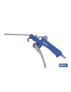 PISTOLA SOPLAR PLASTICO LARGA 110mm.