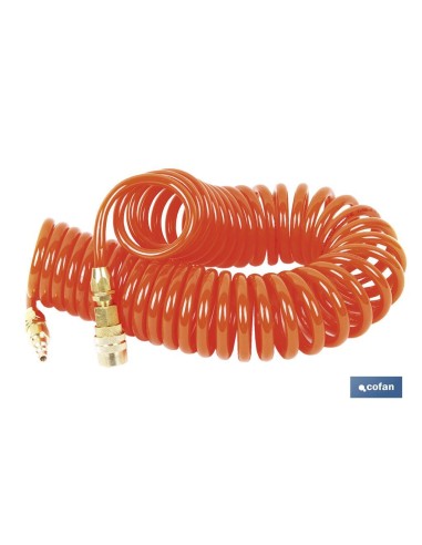 ESPIRAL 15MTS. R-1/4 MANGUERA AIRE 8X12