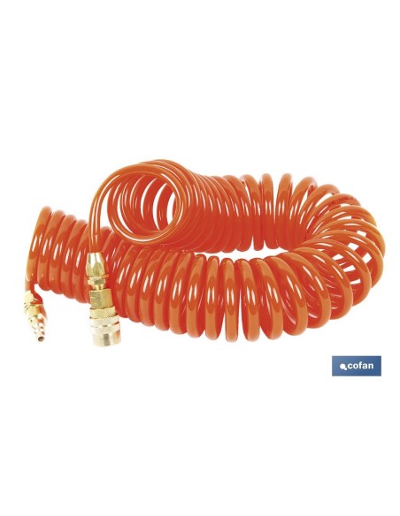 ESPIRAL 15MTS. R-1/4 MANGUERA AIRE 8X12