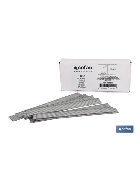 CAJA DE CLAVOS TG/20 - 1 x 1,25 (5.000 PCS)