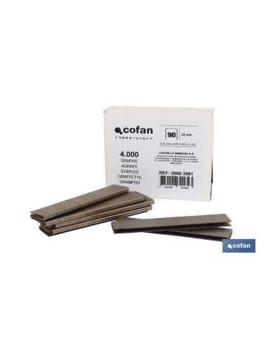 CAJA DE GRAPAS 90/25mm (5.000 PCS)