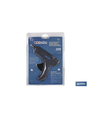 PISTOLA COLA TERMOFUSIBLE Ø12mm 30W
