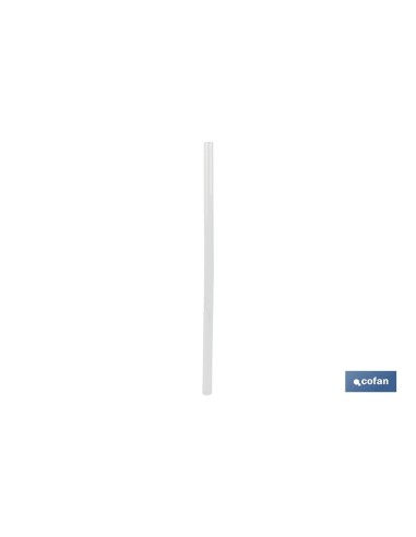 COLA TERMOFUSIBLE TRANSPARENTE BARRAS Ø7 X 185 MM 20 UDS