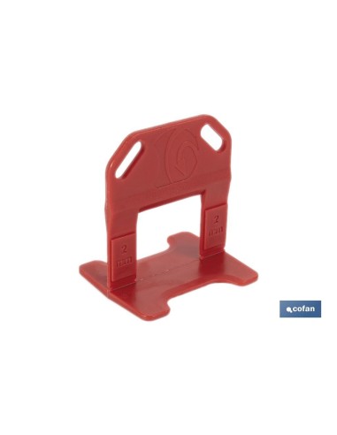 CLIP DE NIVELACIÓN 2,0 MM 300 UDS