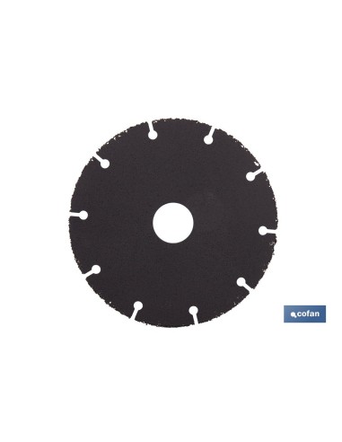 DISCO ESPECIAL DE CARBURO PARA MATERIALES BLANDOS Ø115X1 MM