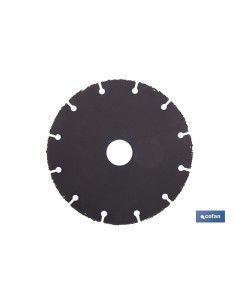 DISCO ESPECIAL DE CARBURO PARA MATERIALES BLANDOS Ø125X1 MM 2