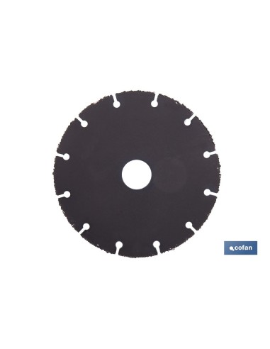 DISCO ESPECIAL DE CARBURO PARA MATERIALES BLANDOS Ø125X1 MM