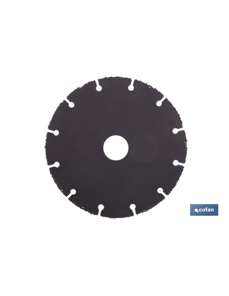 DISCO ESPECIAL DE CARBURO PARA MATERIALES BLANDOS Ø125X1 MM