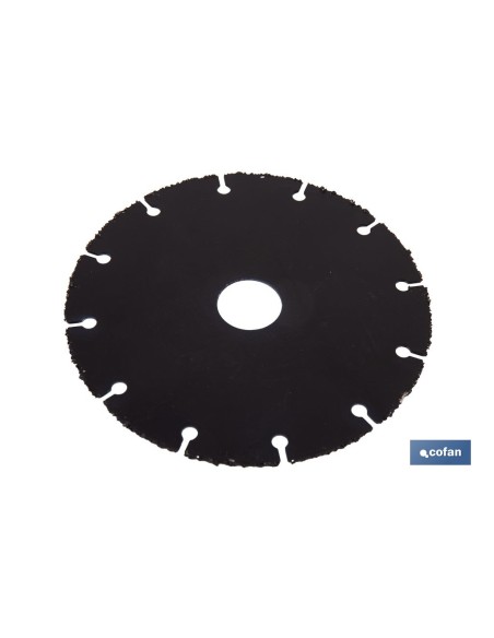 DISCO ESPECIAL DE CARBURO PARA MATERIALES BLANDOS Ø125X1 MM
