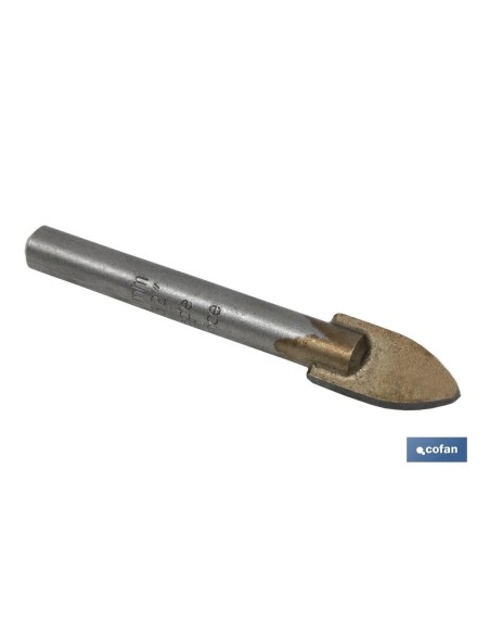 BROCA OJIVAL PARA VIDRIO, CERÁMICA Y GRES 4MM