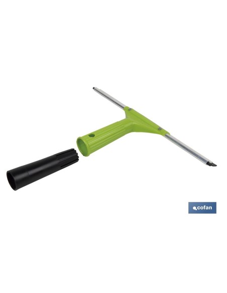 LIMPIACRISTALES METAL Y ABS 27 CM CON ADAPTADOR